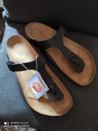 Sandali Birkenstock Uomo Neri/Marrone