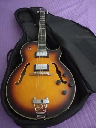Chitarra  Semiacustica EKO, amplificata