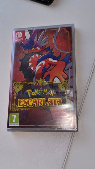 Pokémon Escarlata Nintendo Switch - Sin Abrir