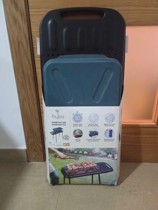 Barbacoa Hyba S20 Negra y Azul