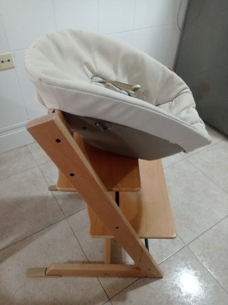 Hamaca para trona Stokke beige