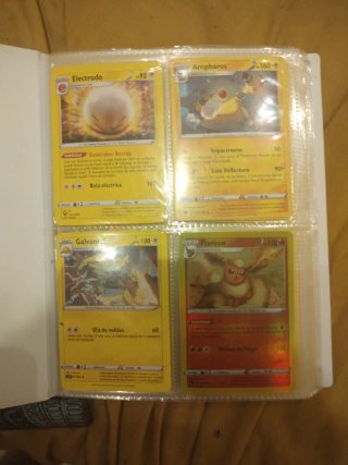 Álbum Pokémon con Terrakion, Thundurus, Blitzle