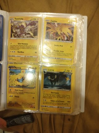 Álbum Pokémon con Terrakion, Thundurus, Blitzle