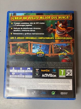 Crash Bandicoot N. Sane Trilogy PS4