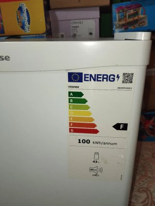 Nevera Hisense Blanca