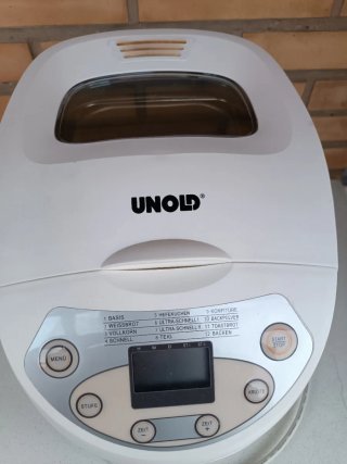 Panificadora UNOLD alemana