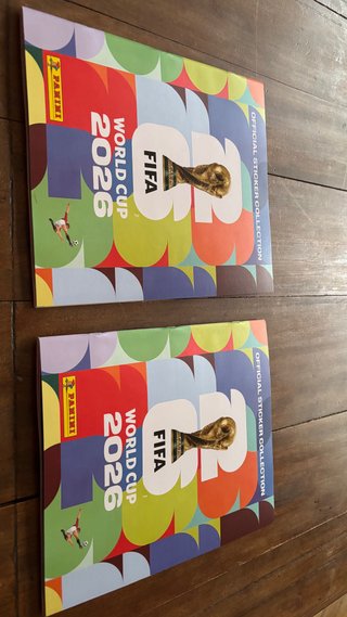 Oferta 2 Álbumes Panini Mundial FIFA 2026