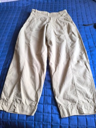 Pantalón bombacho beige