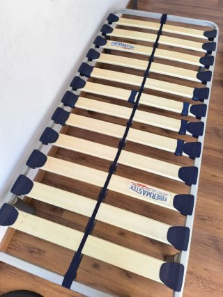 Cama individual con somier
