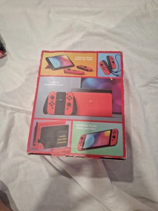 Nintendo Switch OLED Edición Mario Roja