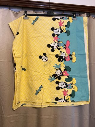 Set Lenzuola Singolo Disney Topolino Giallo