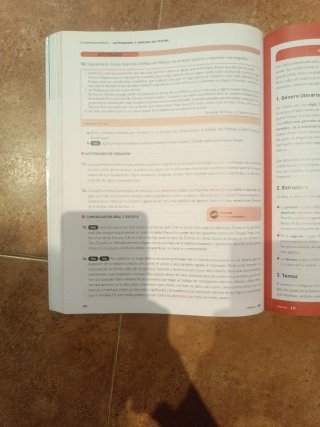 Lengua castellana y literatura 1, Le Bachillerato
