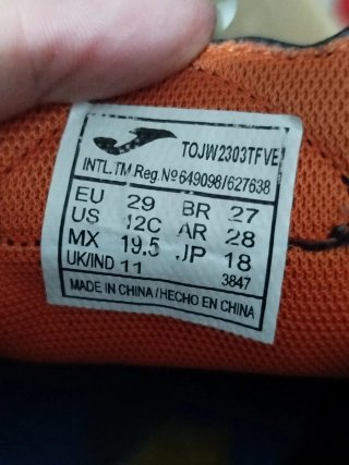 Zapatillas Joma multitaco niño