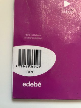 1 libro de MUSICA, 4 de Primaria, Ed. Edebé