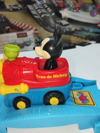 Estación Tren Mickey VTech Juguetes