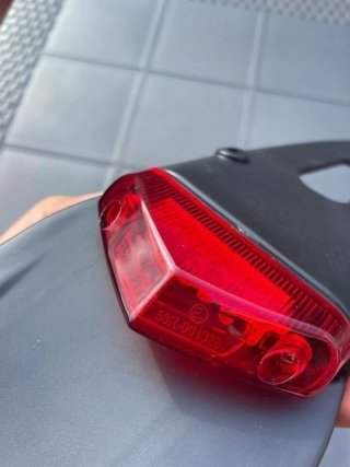 Porta matriculas led