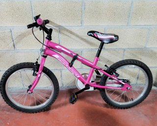 Bicicleta infantil Megamo 18 rosa