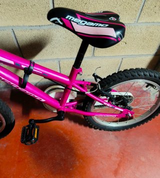 Bicicleta infantil Megamo 18 rosa