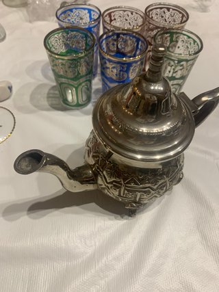 Juego de Tetera y Vasos de Té