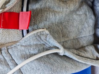 Chaqueta Nike Gris Talla L Algodón