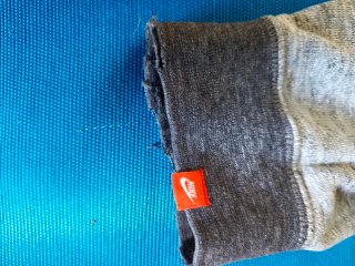 Chaqueta Nike Gris Talla L Algodón