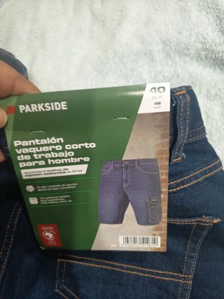Pantalones vaqueros cortos de trabajo Parkside Hom