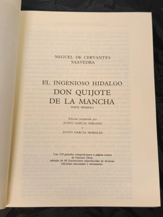 Don Quijote de la Mancha, grabados Gustavo Doré