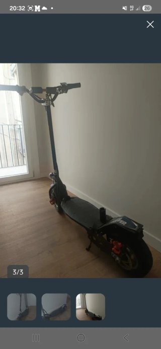 Patinete Eléctrico Negro