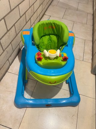Tacatá para bebé azul y verde