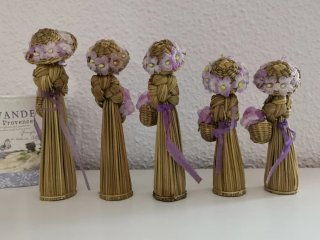 Colección 5 Figuras hechas a mano