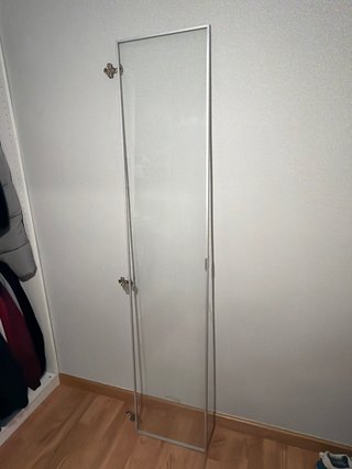 Puerta cristal estantería Billy Ikea