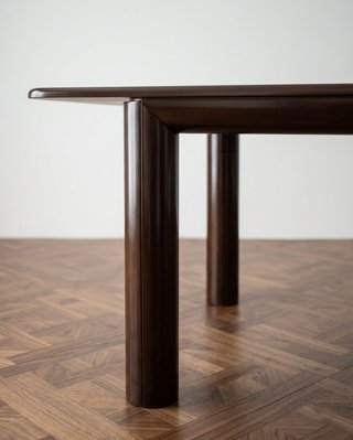 Mesa de comedor extensible italiana años 70/80