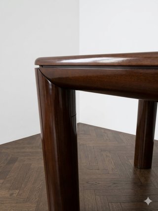 Mesa de comedor extensible italiana años 70/80
