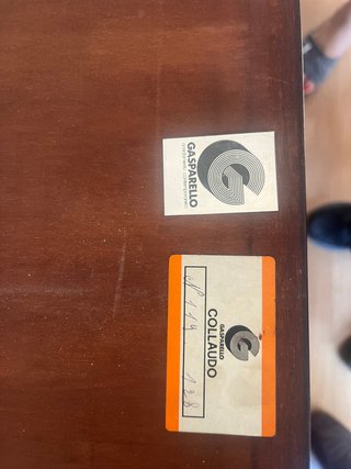 Mesa de comedor extensible italiana años 70/80