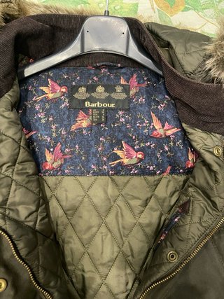 Barbour Giacca Verde Donna