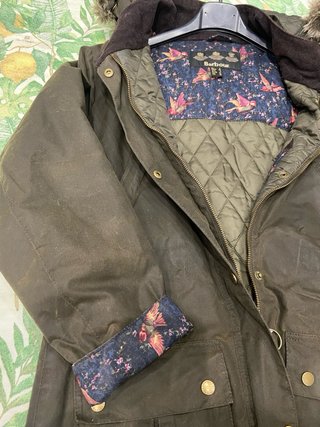 Barbour Giacca Verde Donna