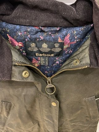 Barbour Giacca Verde Donna