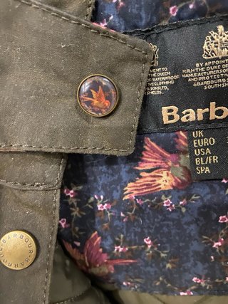 Barbour Giacca Verde Donna