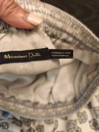 Minifalda de gasa Massimo Dutti