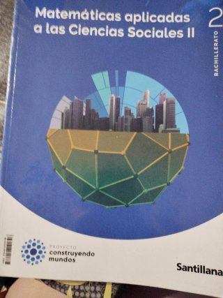 Matemáticas aplicadas a las Ciencias Sociales I...