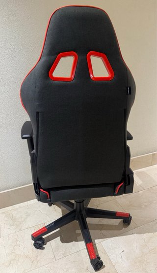 Silla Gaming Newskill Negra y Roja