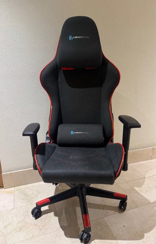 Silla Gaming Newskill Negra y Roja