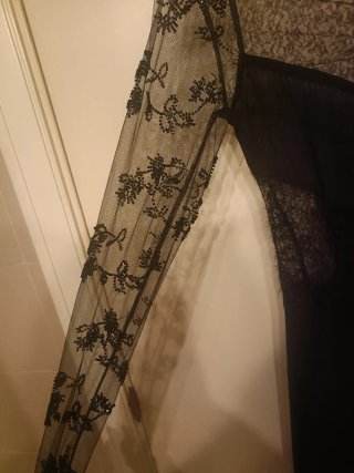 Vestido Zara Negro Talla S  Nuevo con etiqueta