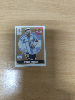 Carta Panini Messi Extra Sticker