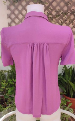 Blusa morada Lefties talla XS