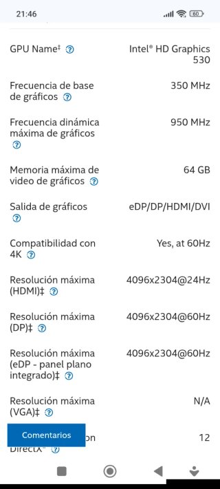 Intel Core i5-6400 Procesador