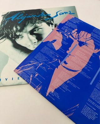 Vinilo Alejandro Sanz Viviendo Deprisa