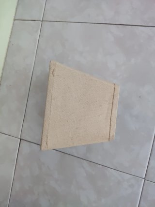 Tulipa tela lámpara cuadrada