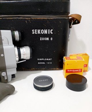 Cámara Sekonic Zoom 8 Vintage Años 70