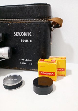 Cámara Sekonic Zoom 8 Vintage Años 70